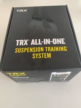 NEW IN BOX TRX All-In-One Suspension Training System - Black & Yellow